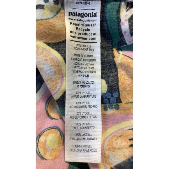 Patagonia Pataloha Men Laau Shirt XXL Extra Extra Large Tropical Collar Linen - Picture 7 of 7